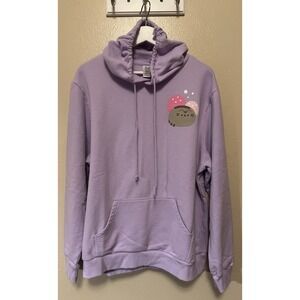 Pusheen Box Winter 2025 Purple Sweets Candy Gumdrops Hoodie XL Pullover